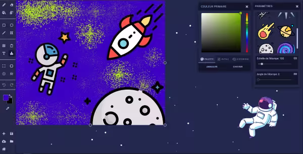 Spaint Drawing App